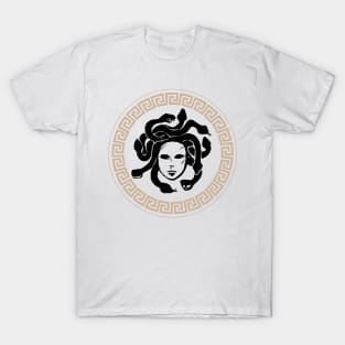 Goddess Athena Shield with Medusa Head T-Shirt